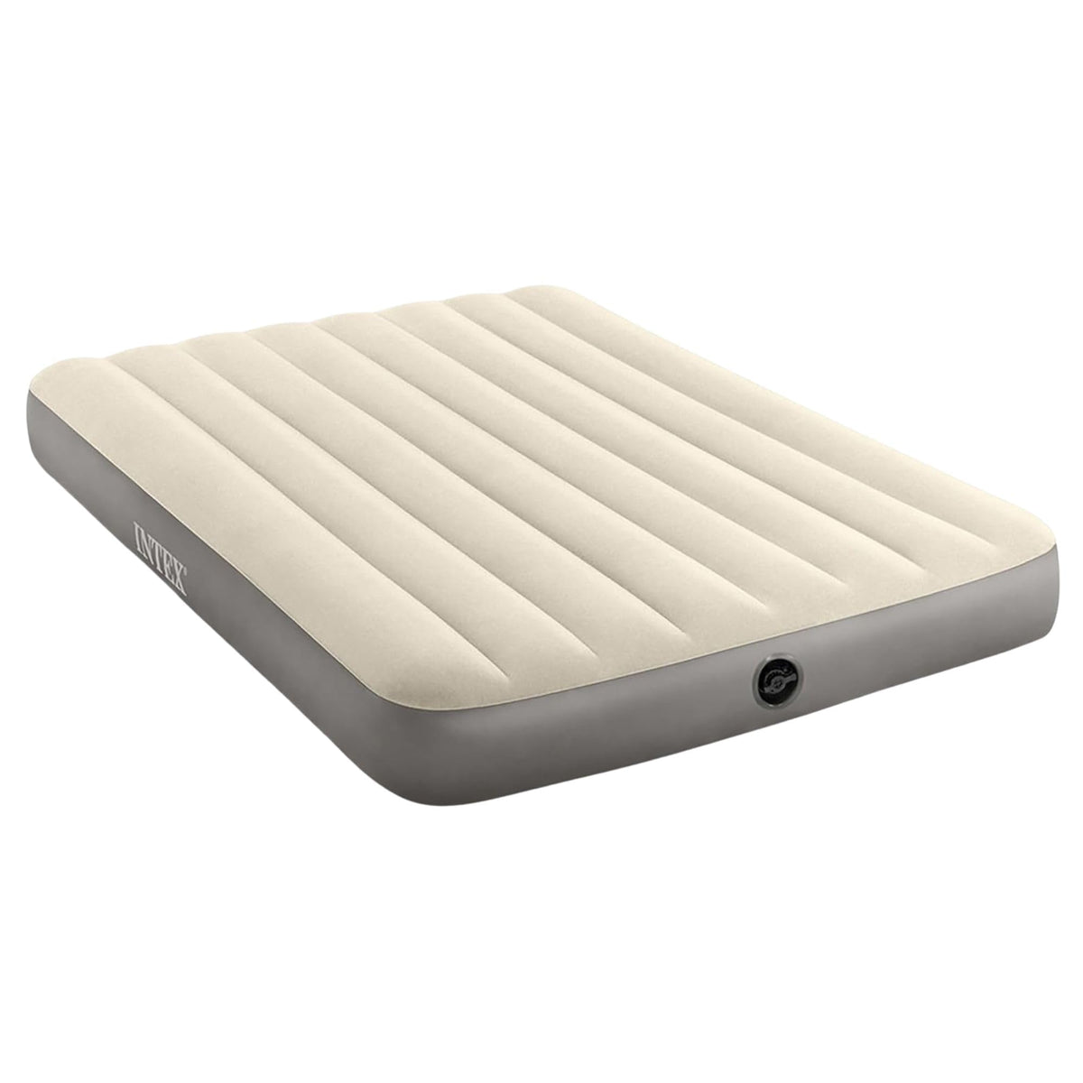INTEX 64102E Dura-Beam Standard Single-High Air Mattress, Full