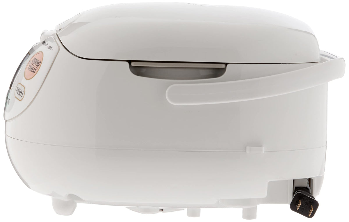 Zojirushi NS-ZCC10 Neuro Fuzzy Rice Cooker, 5.5-Cup, White