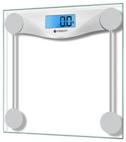 Etekcity Digital Bathroom Scale, 400 lb, Blue LCD