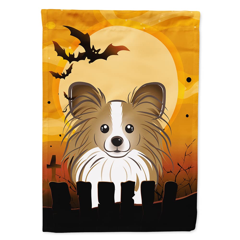 Caroline's Treasures BB1806CHF Papillon Canvas House Flag, Large