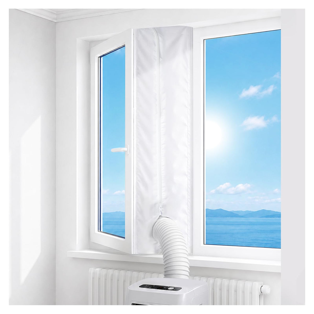 Gruntbear 400CM Universal Window Seal for Portable Air Conditioner