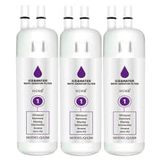 HCNB Refrigerator Water Filter for Whirlpool W10295370A, 3 Pack