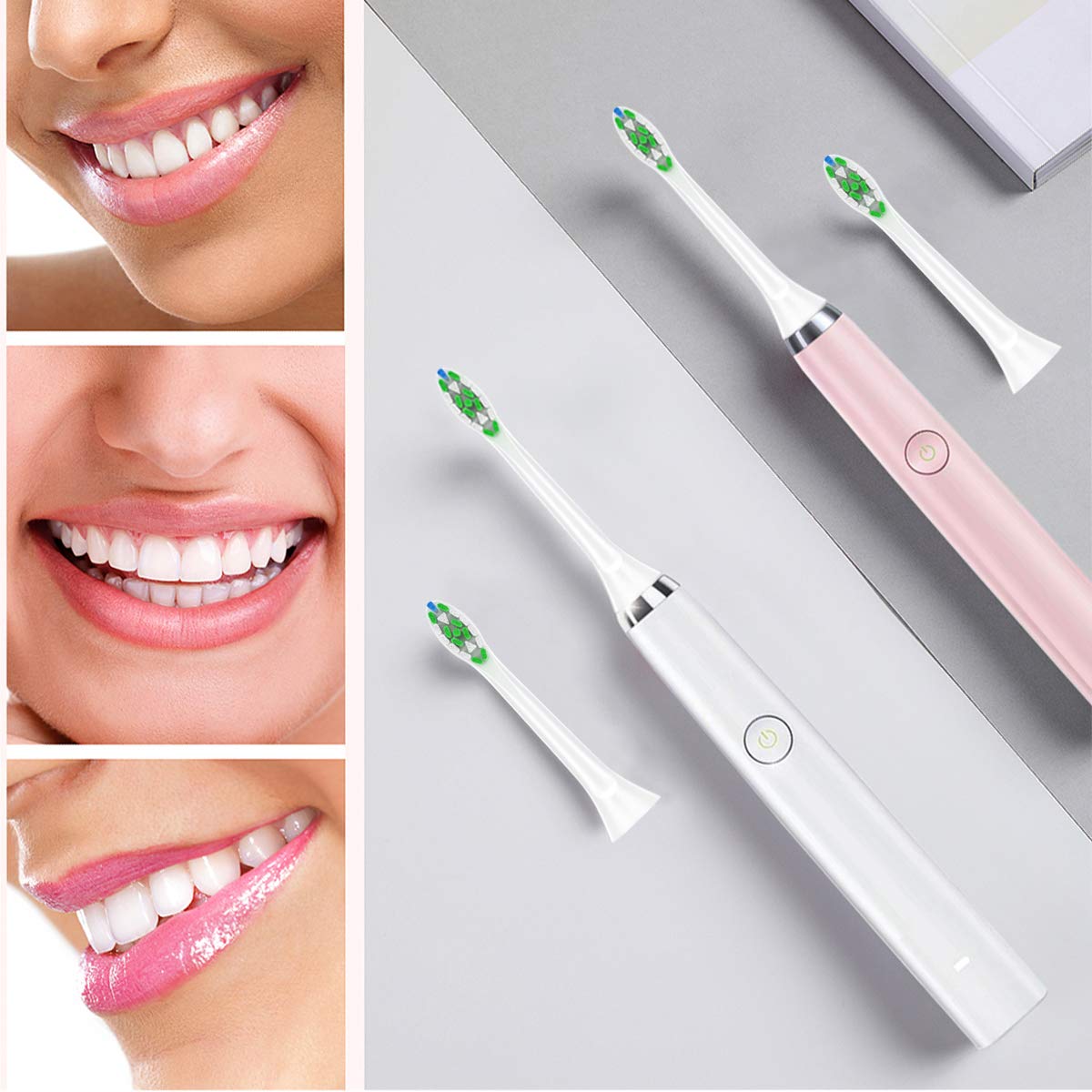 Replacement Toothbrush Heads for Philips Sonicare, 12 Pack