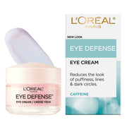 L'Oréal Paris Caffeine Eye Cream with Hyaluronic Acid, 15 ml