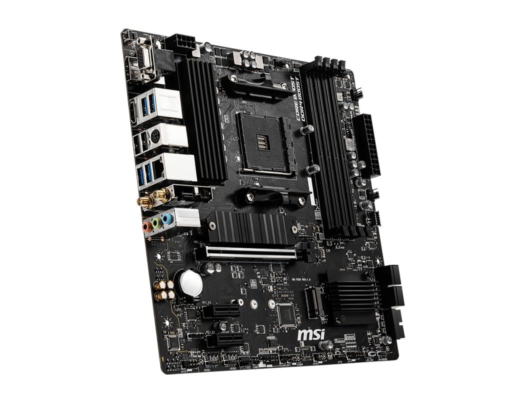MSI B550M PRO-VDH WiFi ProSeries Motherboard, AM4, Micro-ATX