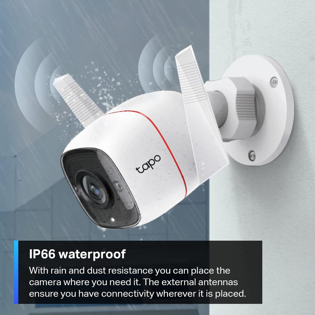 TP-Link Tapo C320WS 2K 4MP Outdoor Wired Security Camera