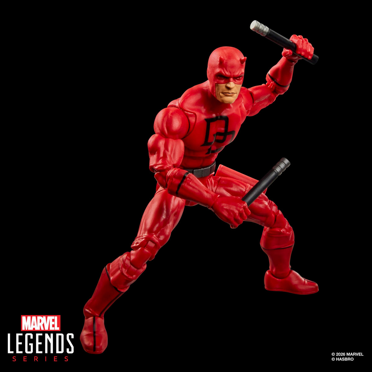 Marvel Legends Series Secret Wars Daredevil Action Figure, 6 Inch