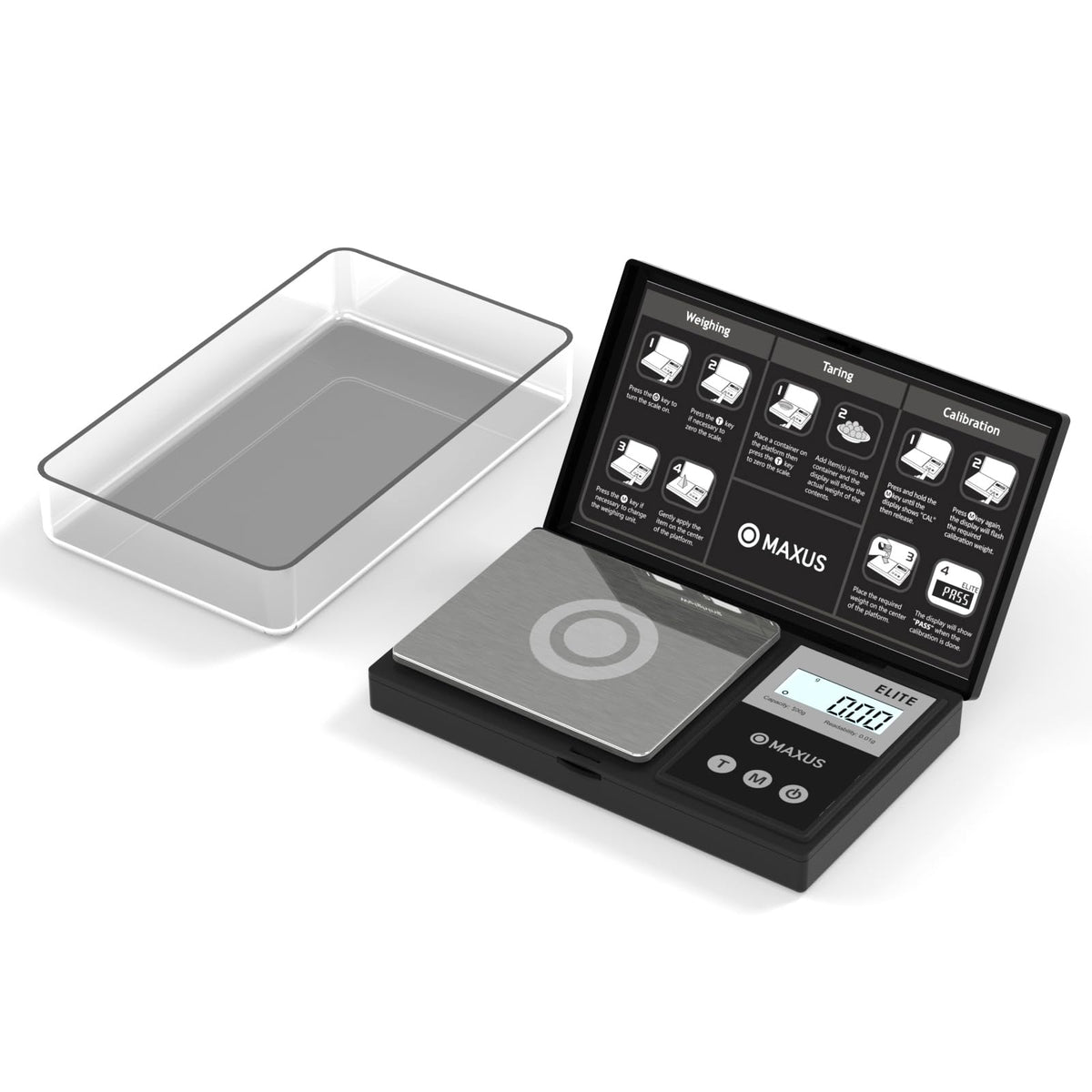 MAXUS Precision Pocket Scale, 500 g x 0.01 g