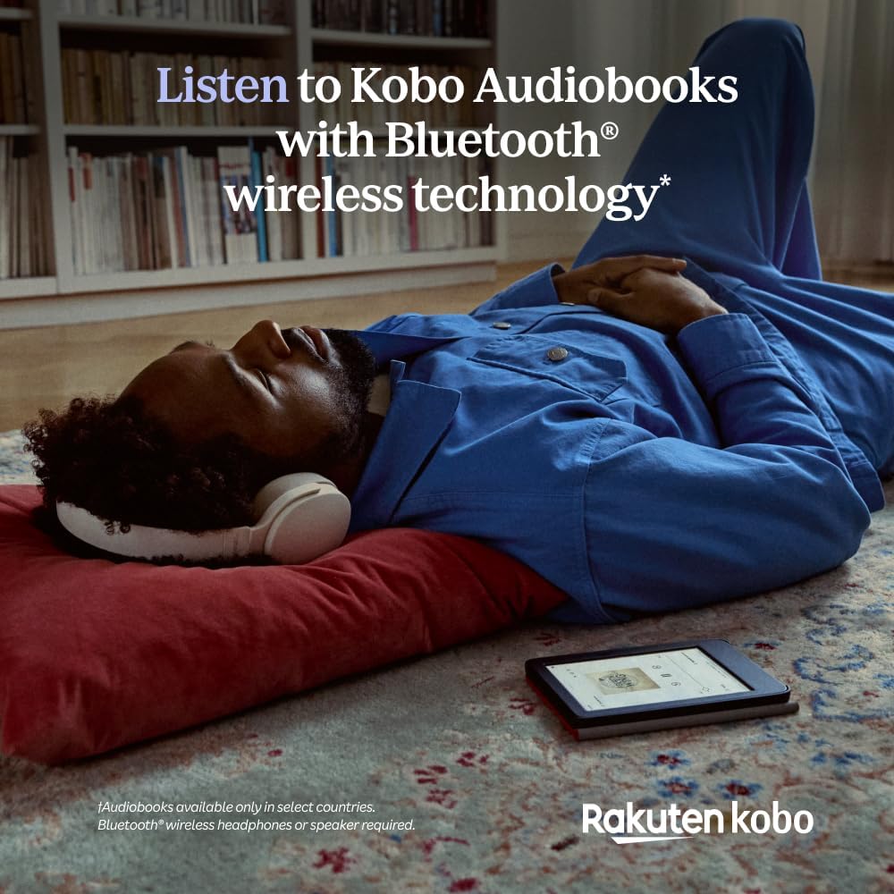 Kobo Clara Colour eReader, 6", 16 GB, Black