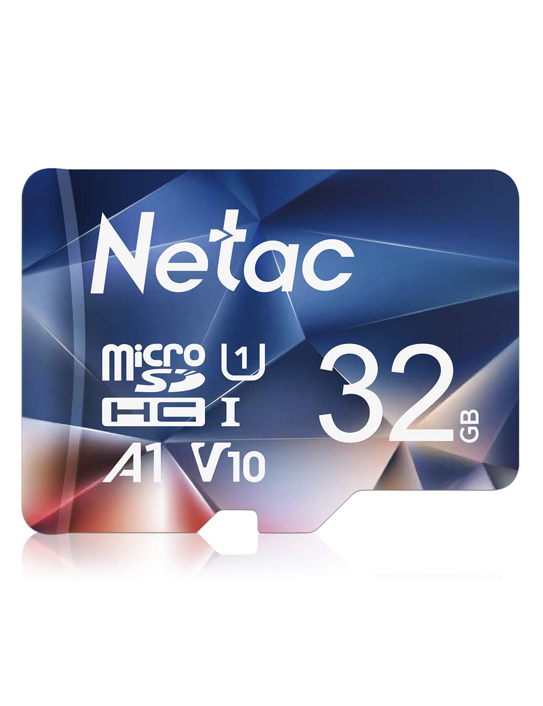 Netac 32GB Micro SD Card, SDHC UHS-I, U1, V10, A1, Class 10