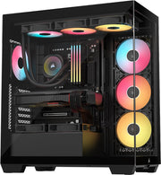 Corsair 3500X RS-R ARGB Mid-Tower PC Case, Black