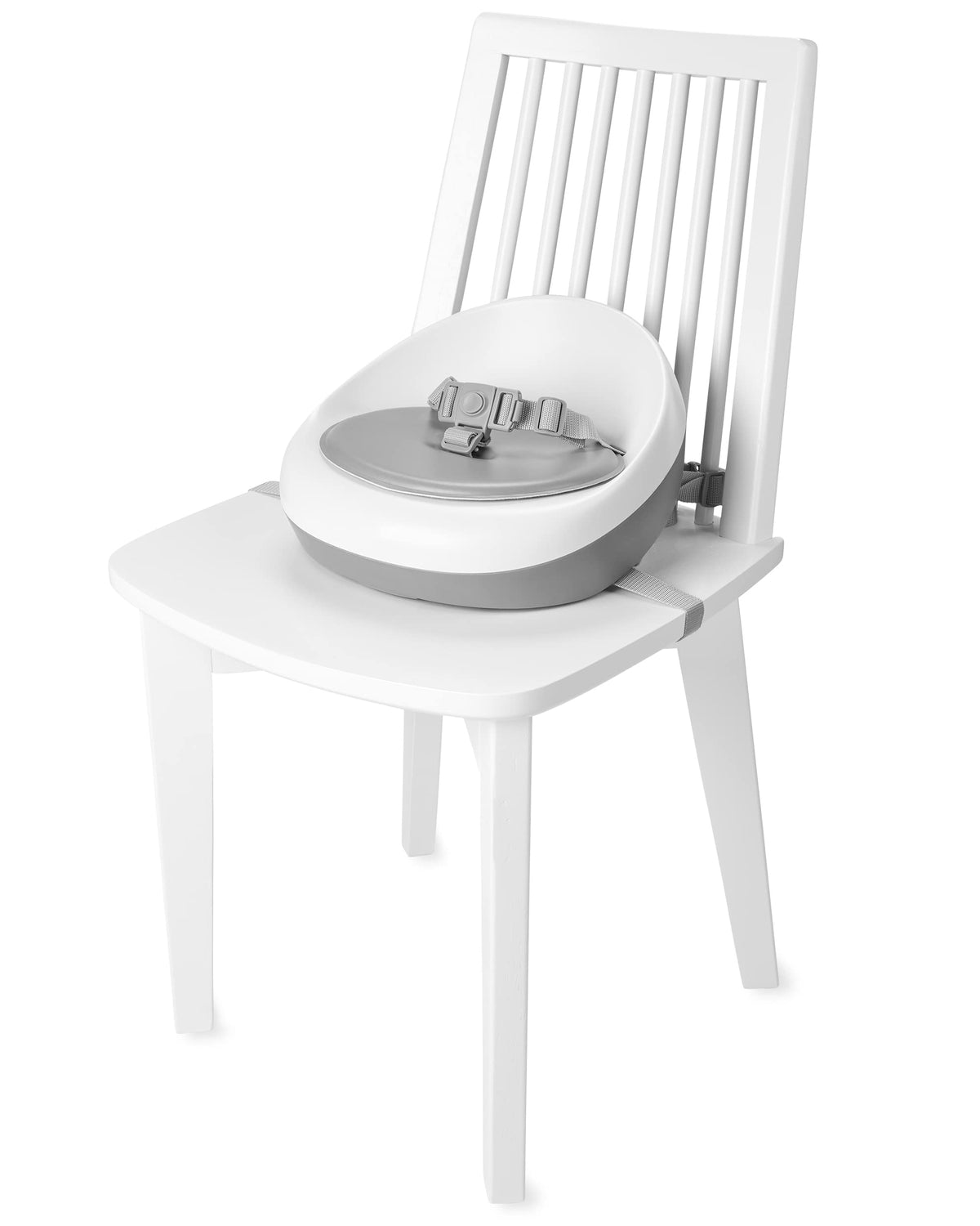 Skip Hop Booster Seat for Dining Table, Grey/White