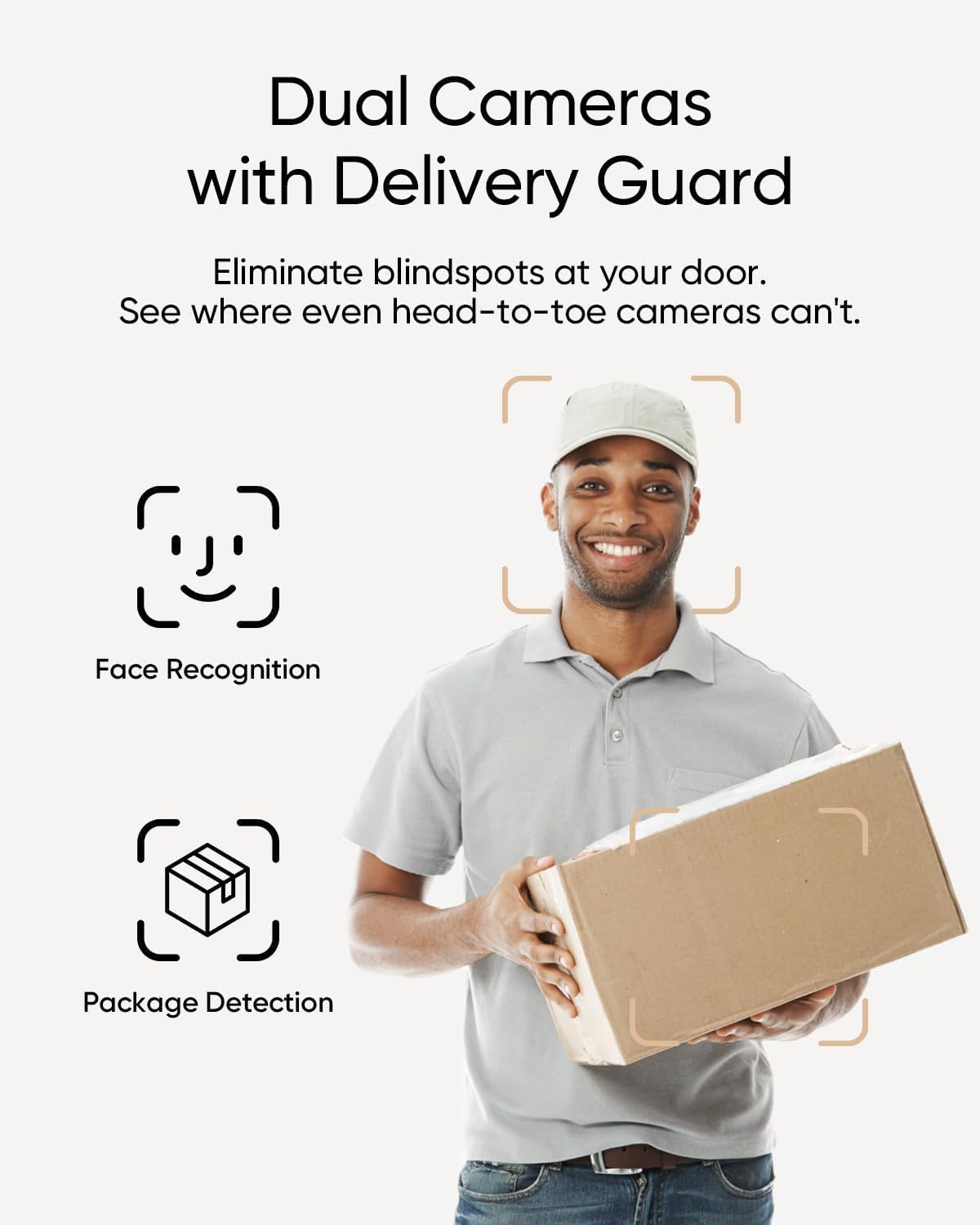 eufy Security Video Doorbell E340 Extra Battery Pack, USB-C