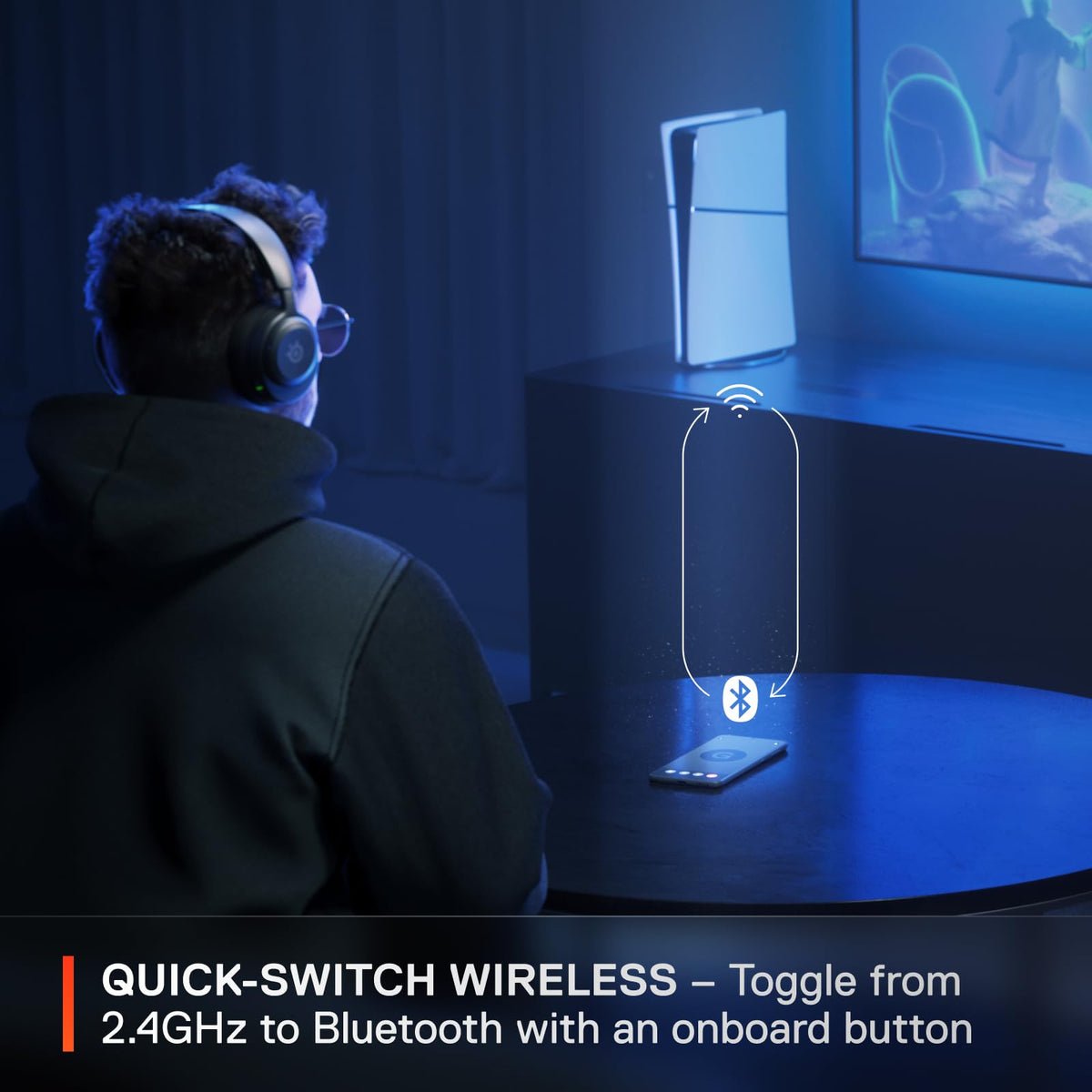SteelSeries Arctis Nova 5 Wireless Multi-System Gaming Headset