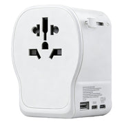QENEQ International Travel Adapter 220V-110V with USB A and USB C