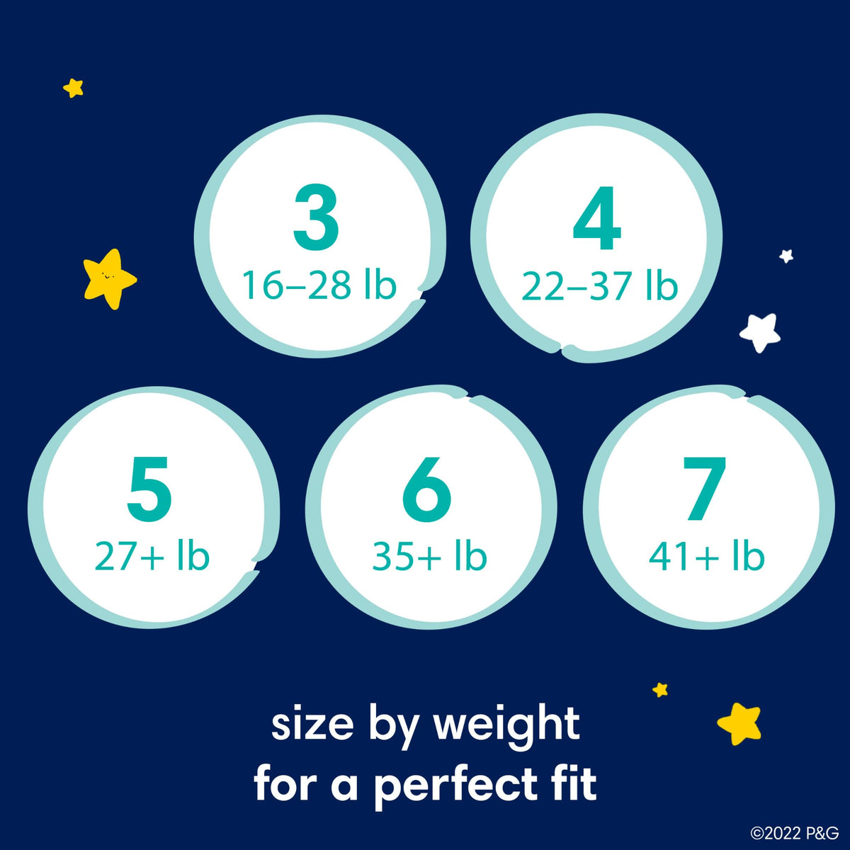Pampers ZZZ Overnight Diapers, Size 3, 116 Count
