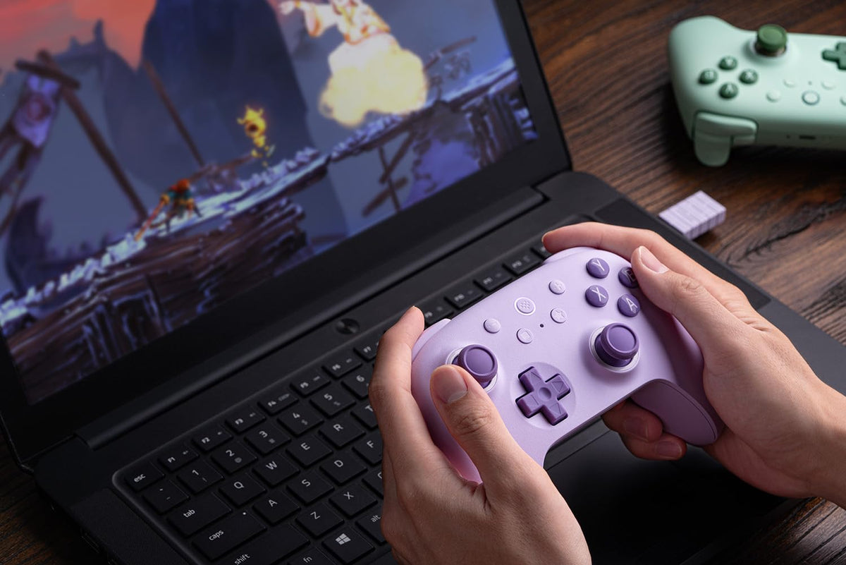 8Bitdo Ultimate 2C Wireless Controller for PC and Android, Purple