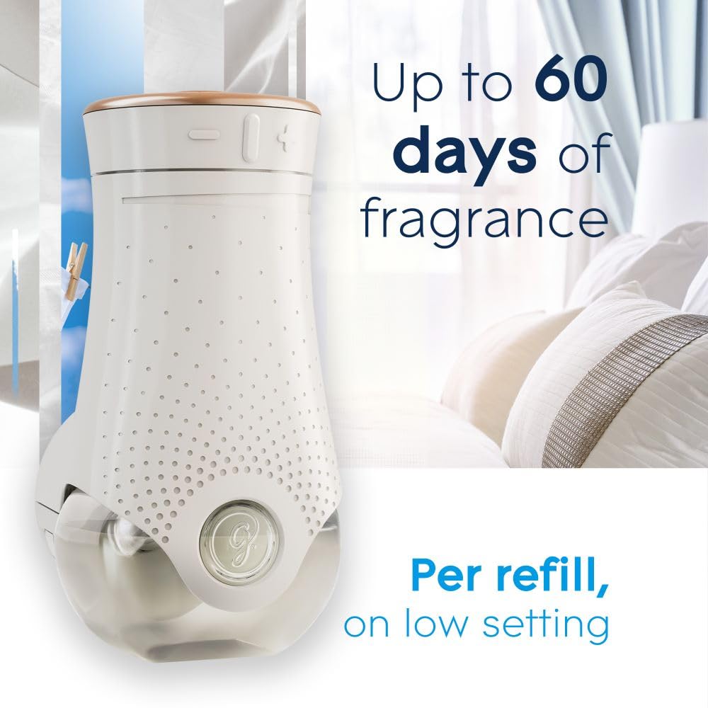 Glade PlugIns Air Freshener Oil Refills, Clean Linen, 5 Refills