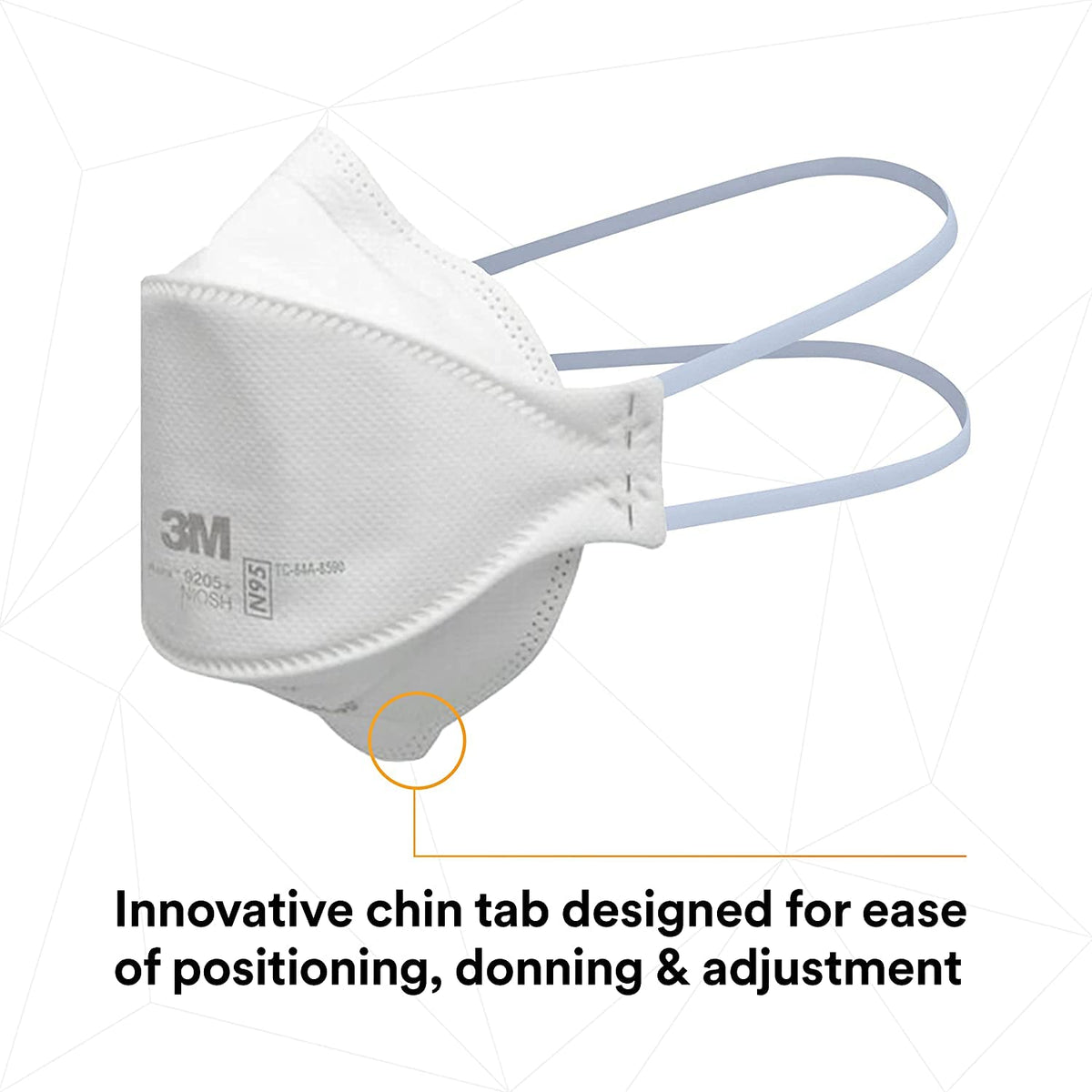 3M Aura 9205+ N95 Particulate Respirator, 20 Pack