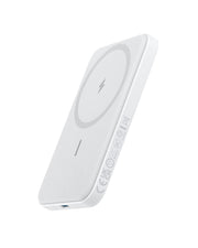 Anker 621 Magnetic Power Bank (MagGo), 5,000mAh, White