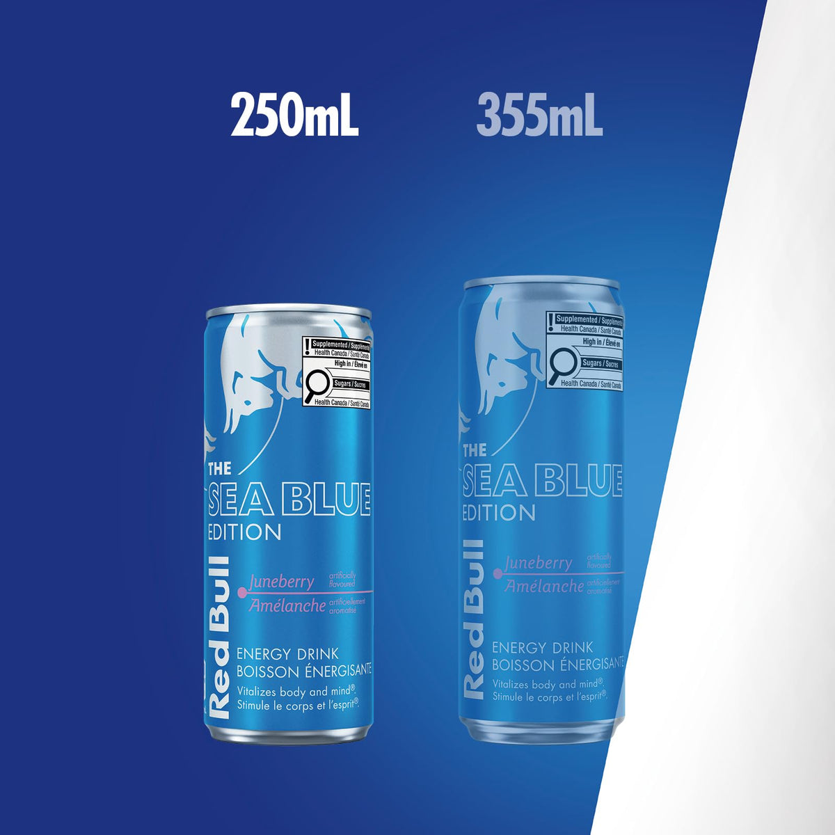 Red Bull Energy Drink, The Sea Blue Edition, 24 x 250 ml