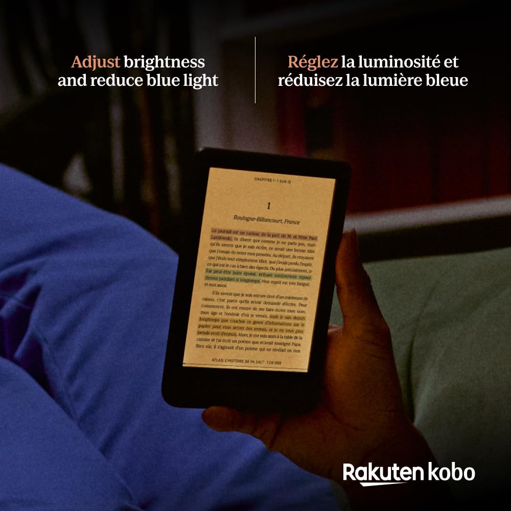 Kobo Clara Colour 6-Inch Colour eReader, 16 GB, White