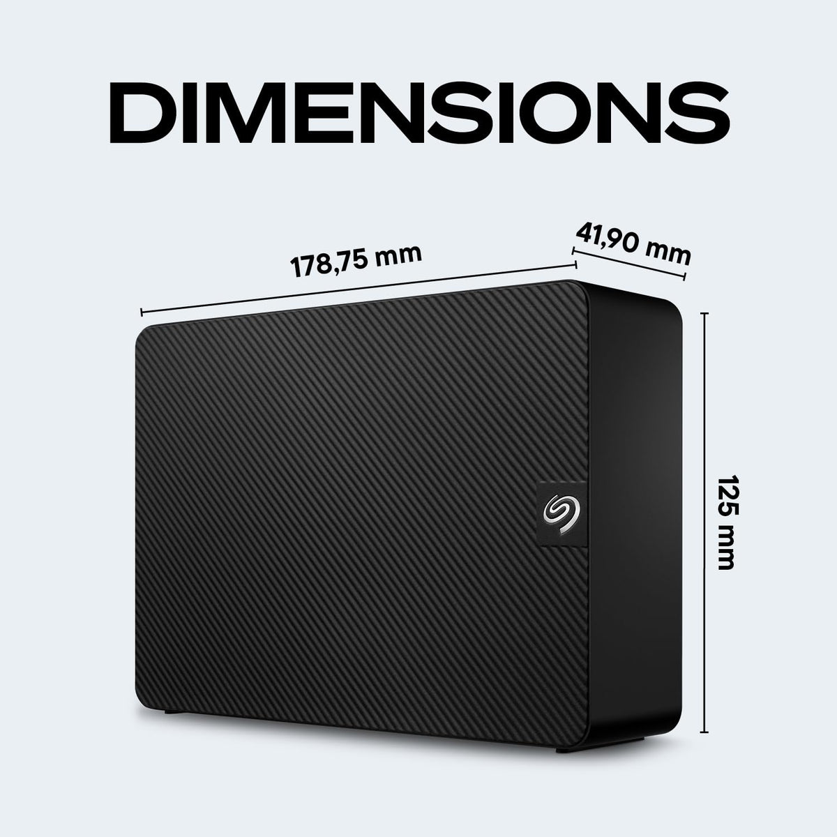 Seagate Expansion External Hard Drive, 8TB, STKP8000400