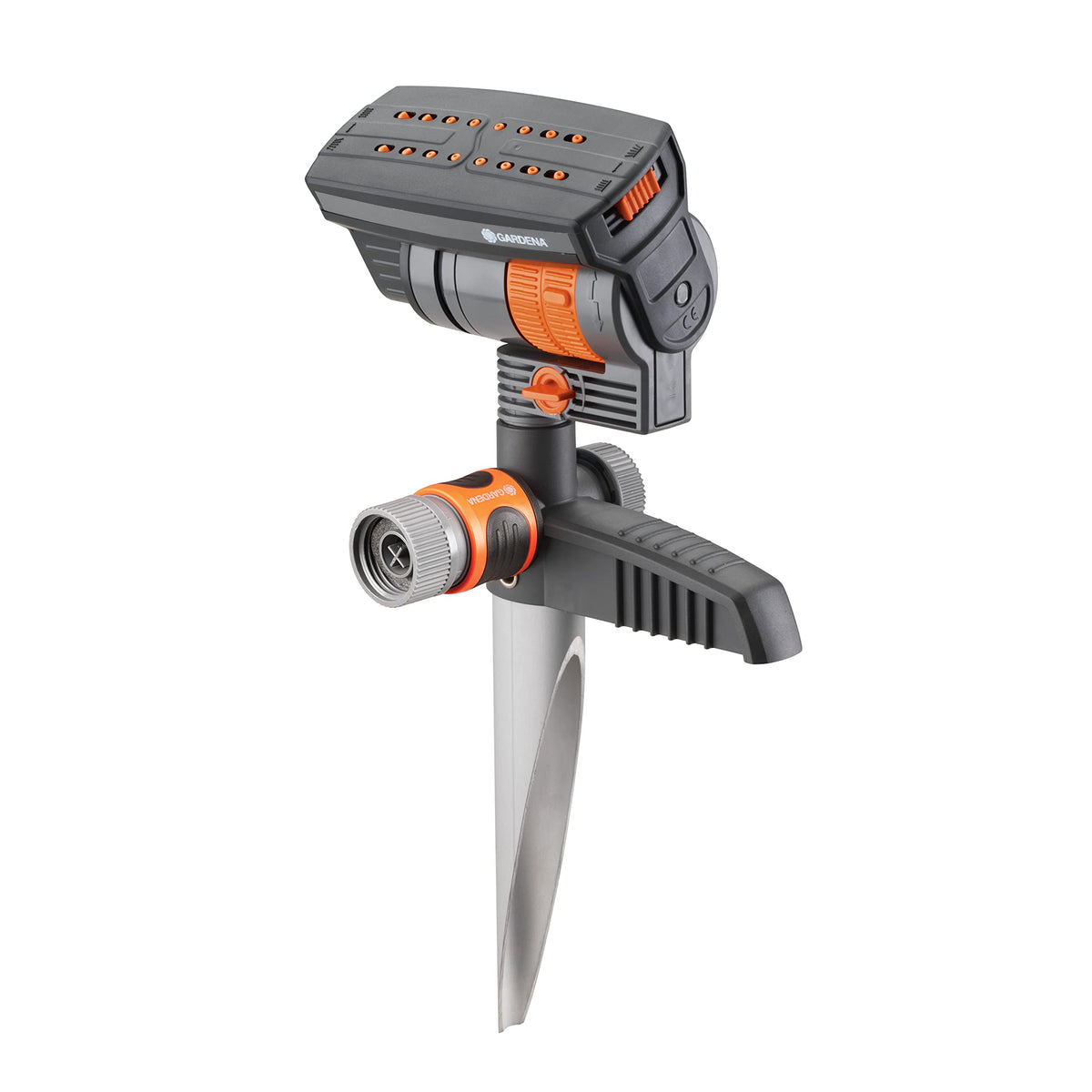 Gardena N83-SZMXFP ZoomMaxx Oscillating Sprinkler on Spike