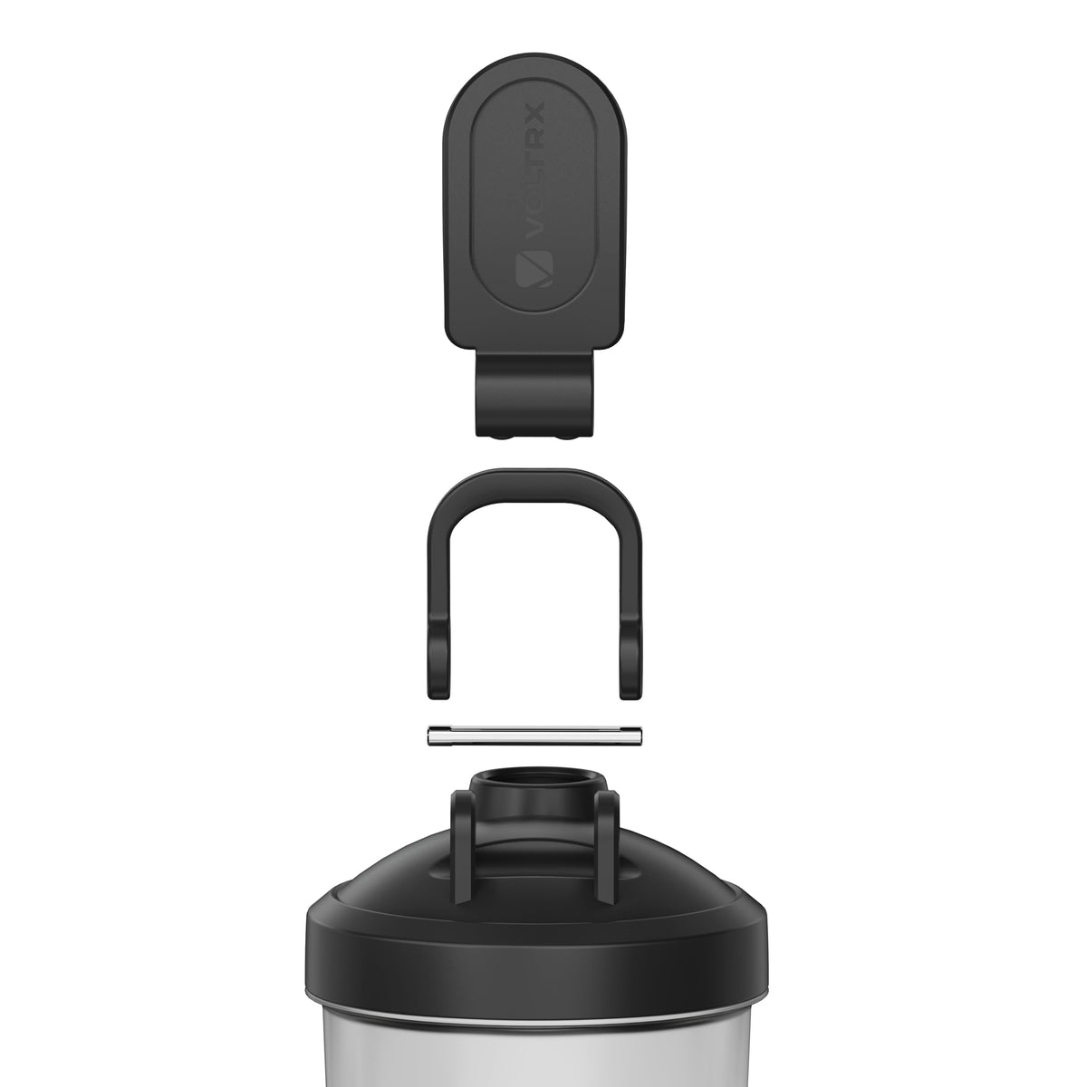 Voltrx Titanus Electric Protein Shaker Bottle, USB-C, 24 oz