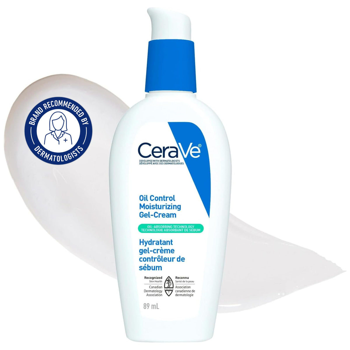 CeraVe Oil Control Moisturizing Gel-Cream, 89 mL