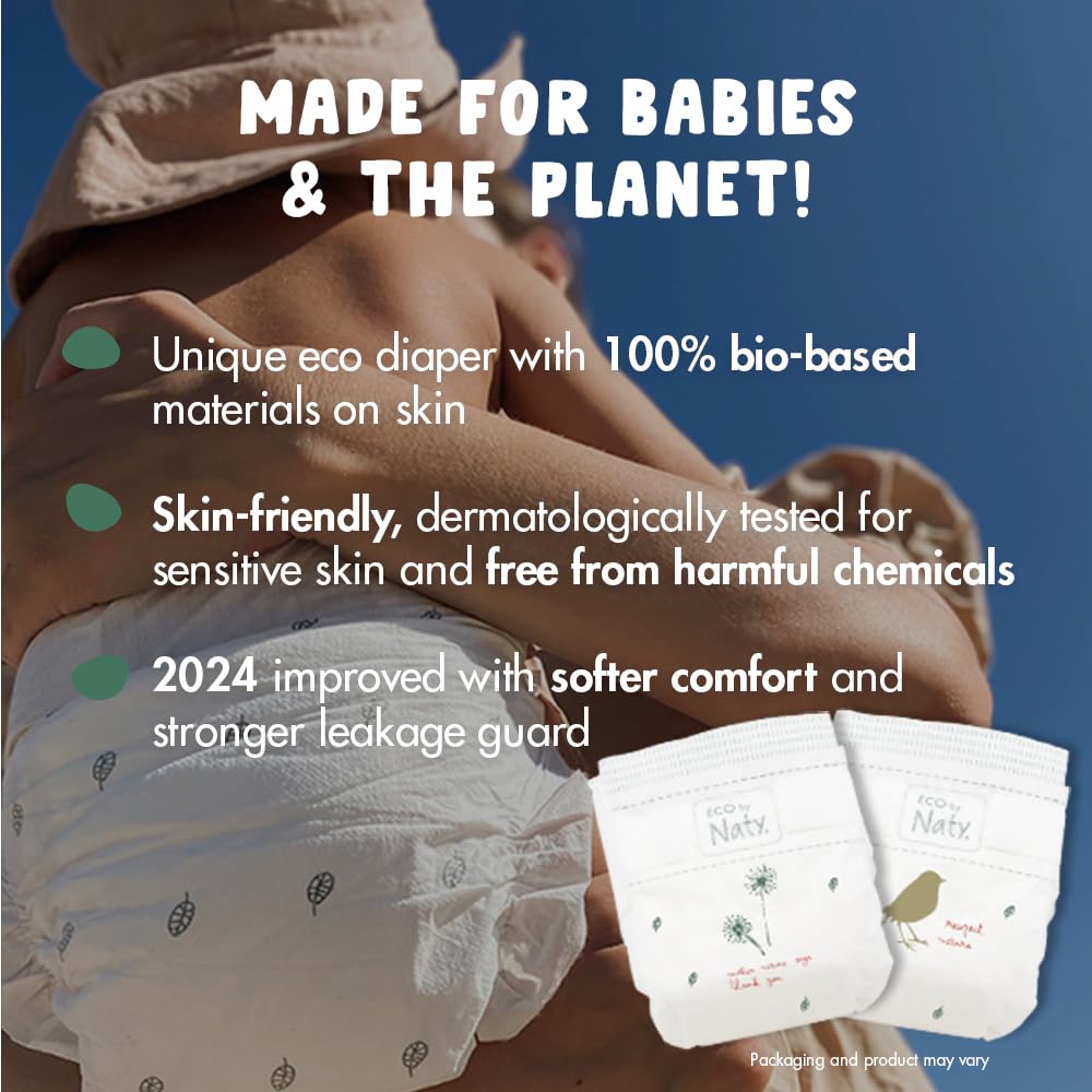 Naty Baby Diapers, Size 4, 88 Count