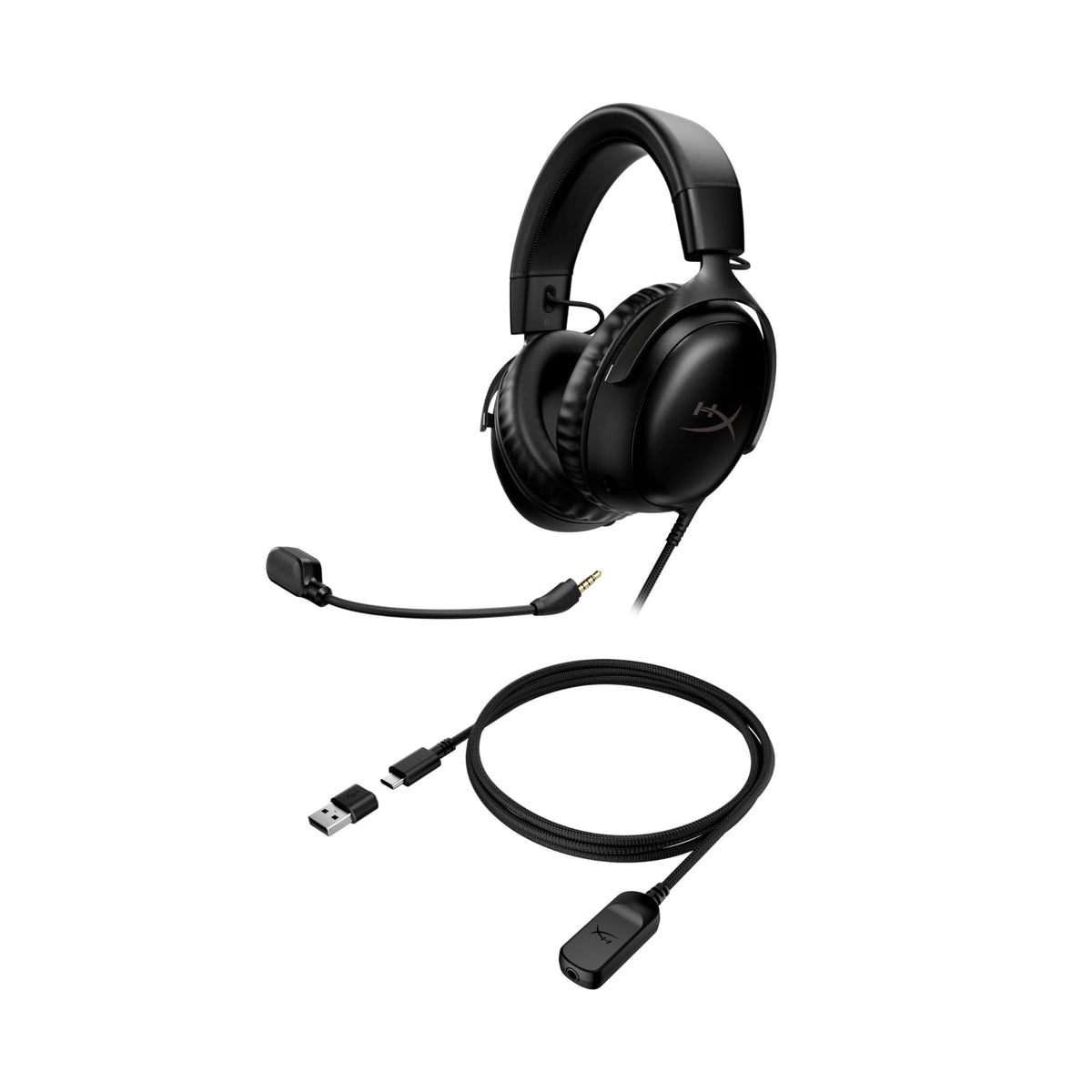 HyperX Cloud III Wired Gaming Headset, Black