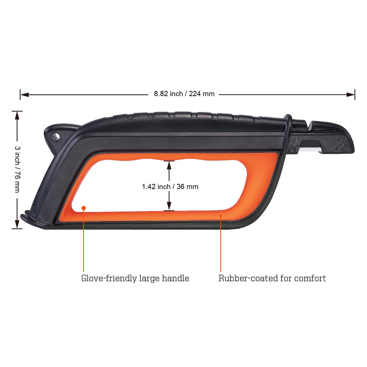 Sharpal 103N Knife, Garden Tool and Mower Blade Sharpener