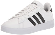Adidas Women's Grand Court 2.0, White/Core Black/Core Black, 9.5