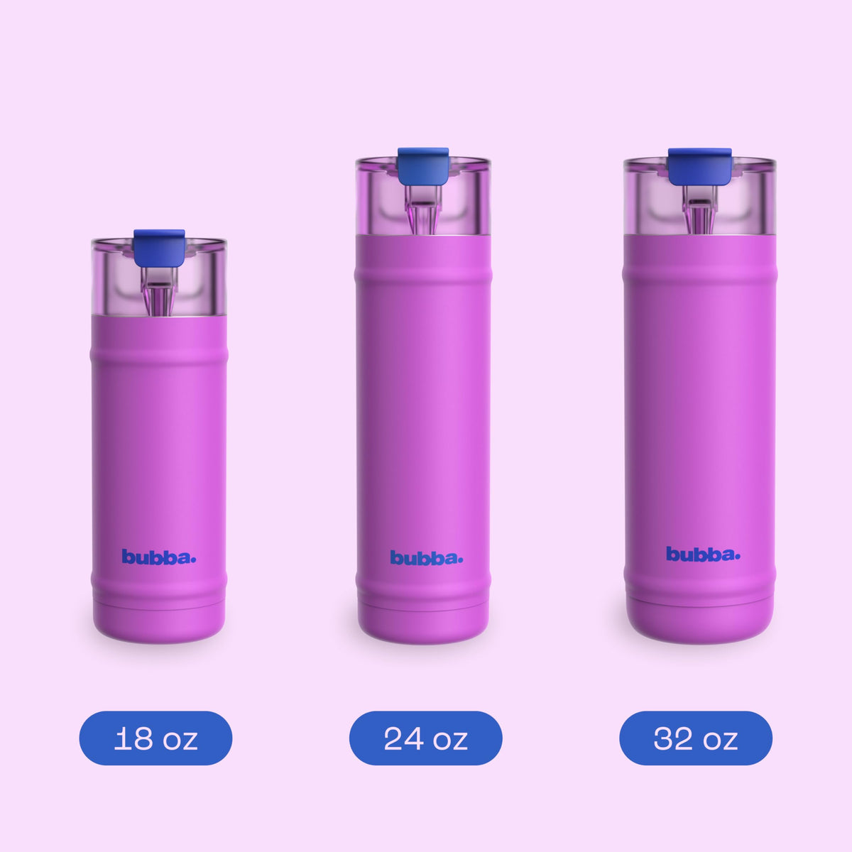 Bubba Dualsip Water Bottle With Straw, Moodbooster, 24 oz