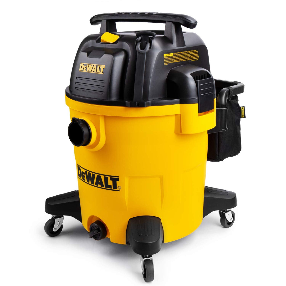 DeWalt 12 Gallon Poly Wet/Dry Vac, 5.5 HP, Yellow, DXV12P