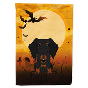 Caroline's Treasures BB4393CHF Wire Haired Dachshund Black Tan Flag