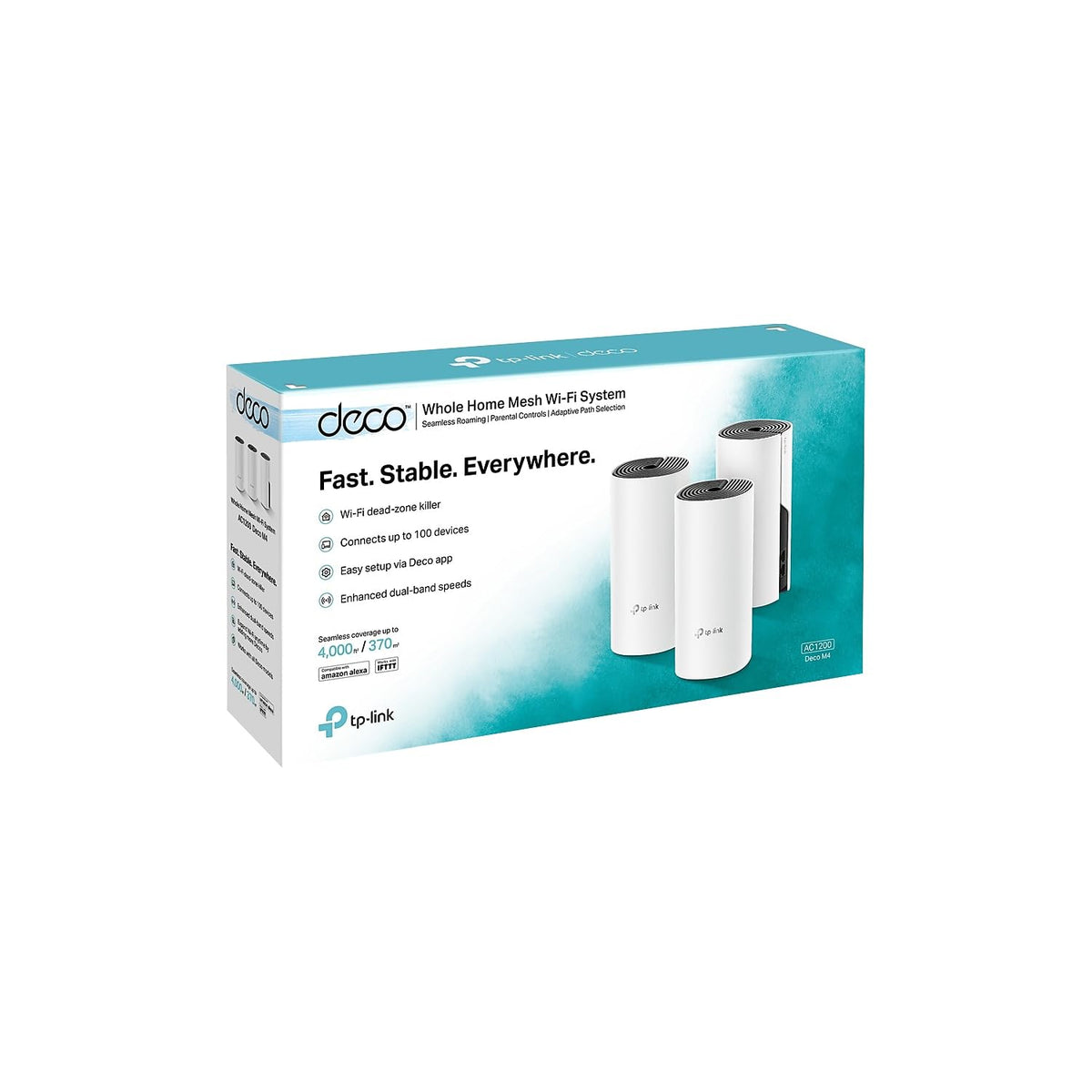 TP-Link Deco M4 Whole Home Mesh WiFi System (3 Pack)