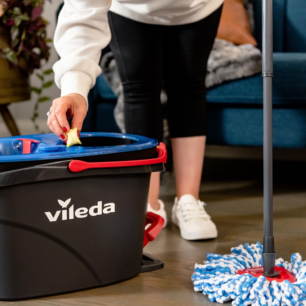 Vileda EasyWring RinseClean Spin Mop and Bucket System