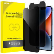 JETech Privacy Screen Protector for iPhone 17e/16e/14, 6.1 in, 2 Pack