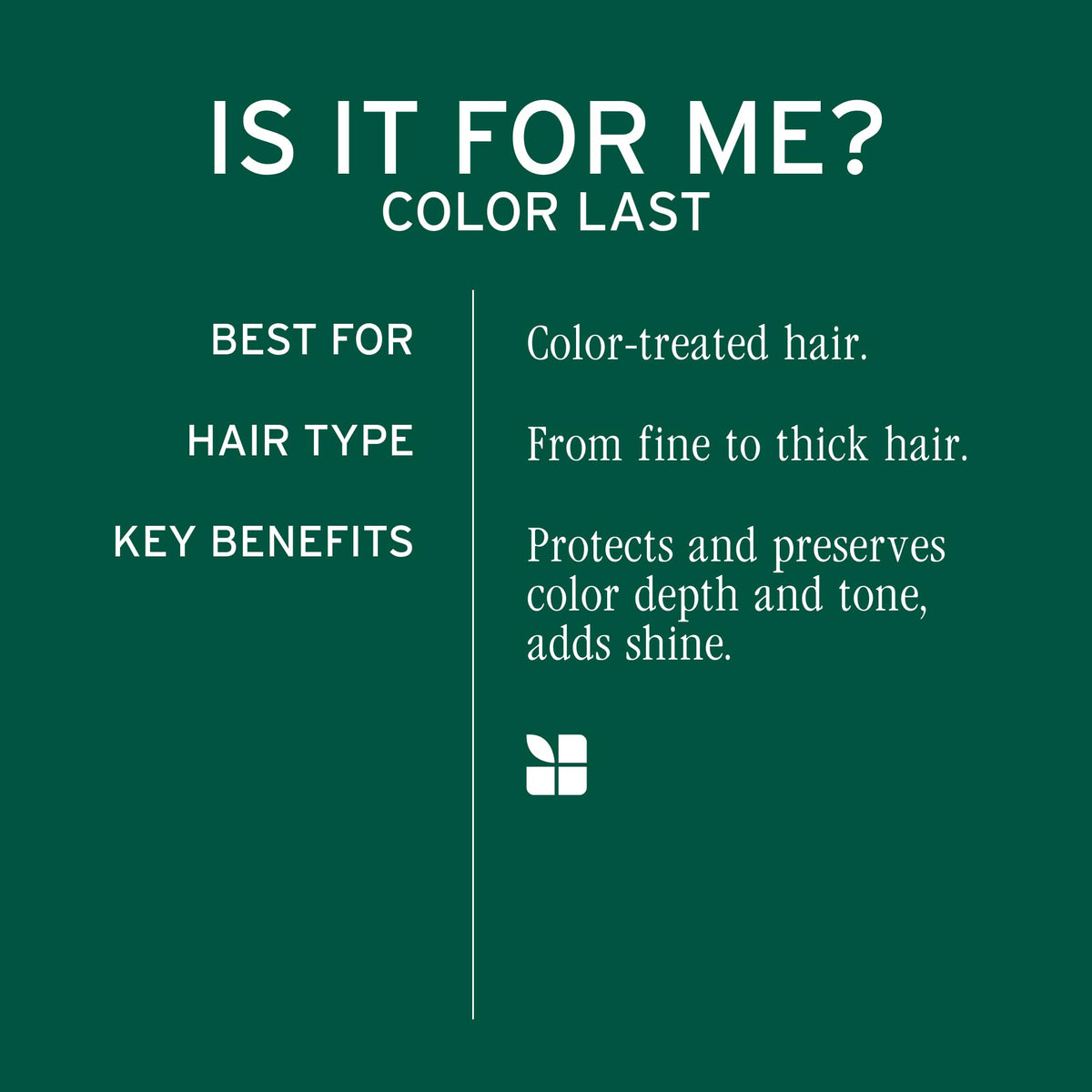 Biolage ColorLast Shampoo for Color-Treated Hair, 1 Litre