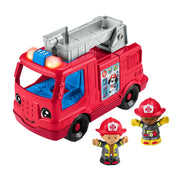 Fisher-Price Little People Fire Truck Musical Push-Along Vehicle