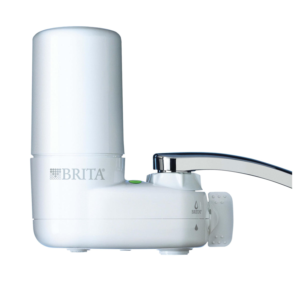 Brita Tap Water Faucet Filter System, Basic, White, 1 Pack