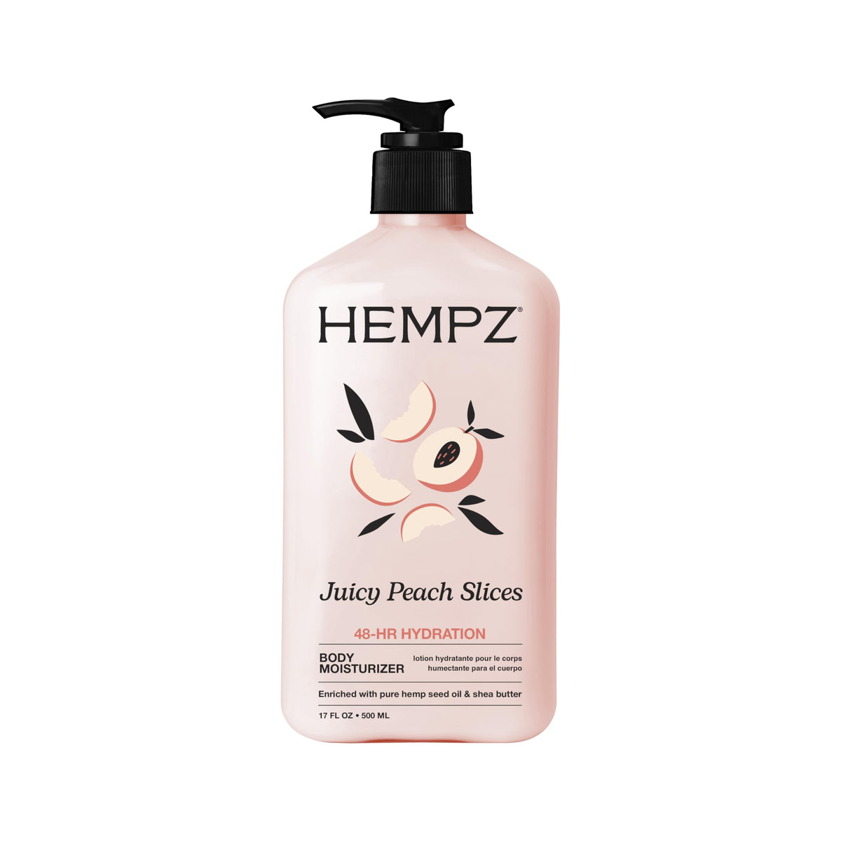 Hempz Juicy Peach Hydrating Body Lotion, 17 fl.oz.