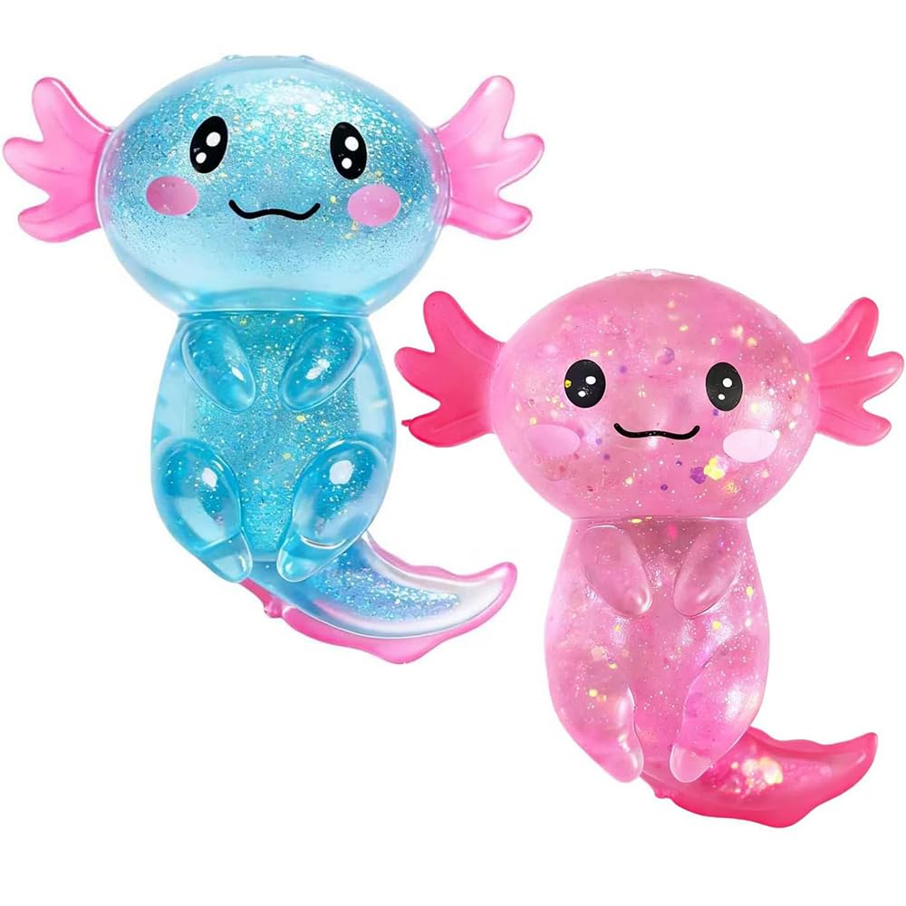 Axolotl Squishy Stress Balls (2 Pack)
