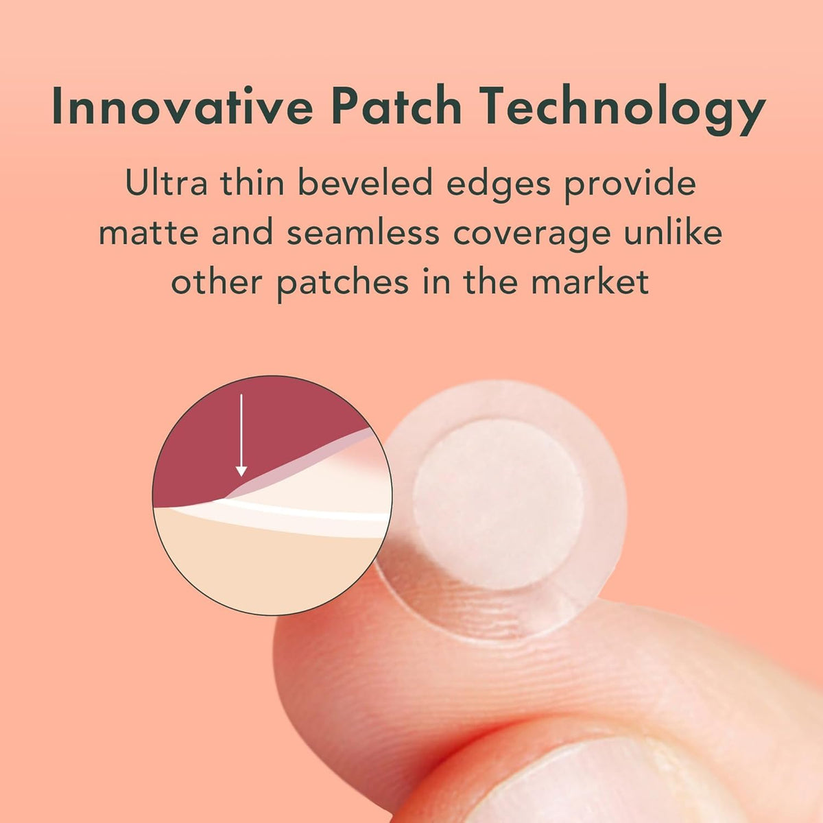 Rael Miracle Invisible Spot Cover Hydrocolloid Patches, 96 Count