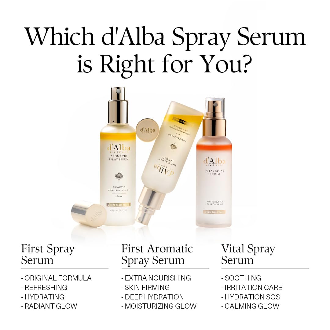d'Alba Piedmont Italian White Truffle Vital Spray Serum