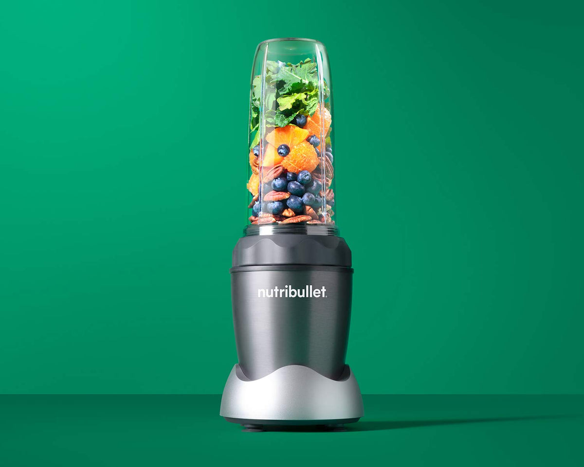 NutriBullet NB50100C Pro 1000 Single Serve Blender, 1000W, 7-Piece Set