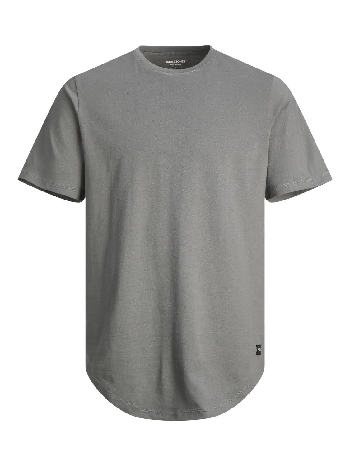 Jack & Jones Men's Long Line Fit T-Shirt JJENOA, Black, XL