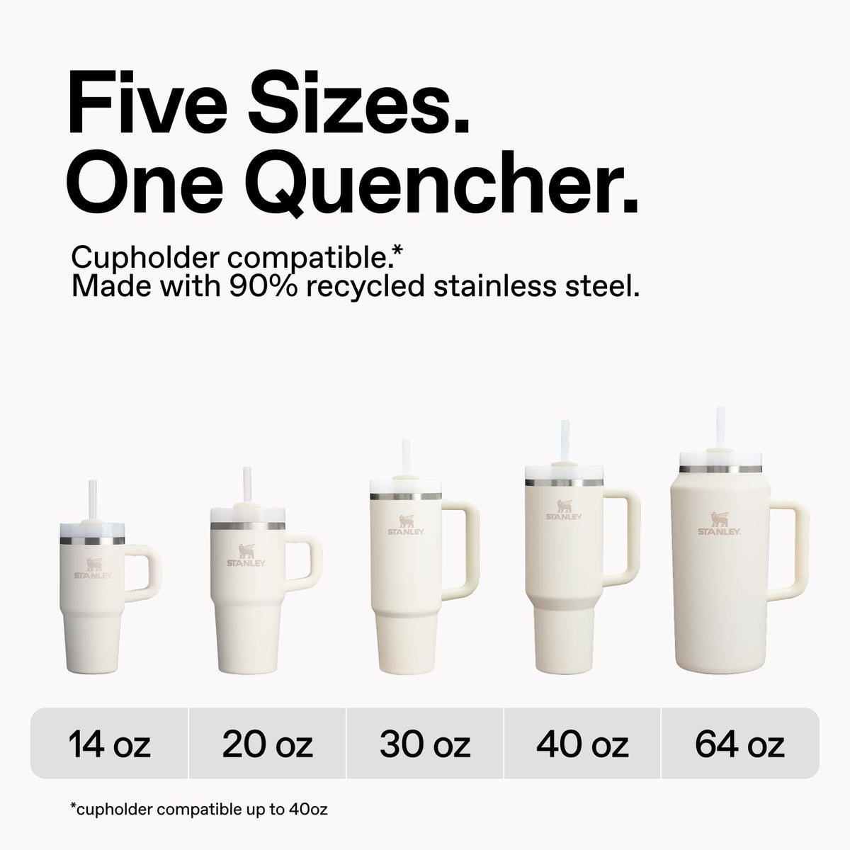 Stanley Quencher H2.0 FlowState Tumbler, 30 oz, Hot Coral